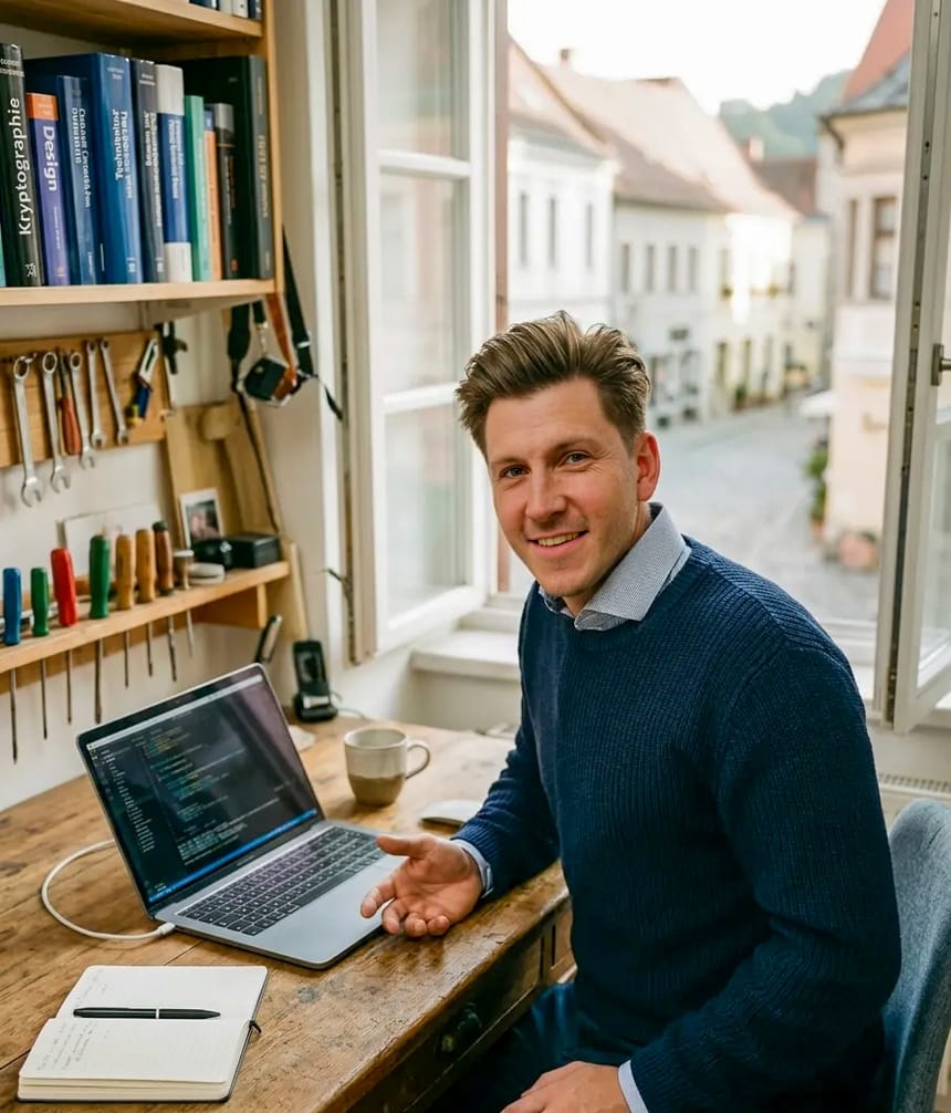 Martin Meinhold, Webdesigner aus Baden bei Wien